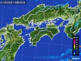 雨雲レーダー(2015年01月06日)