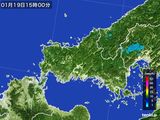 雨雲レーダー(2015年01月19日)