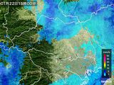 雨雲レーダー(2015年01月22日)
