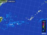 2015年01月27日の沖縄地方の雨雲レーダー