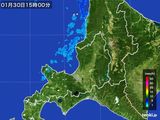 雨雲レーダー(2015年01月30日)