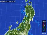 2015年02月06日の東北地方の雨雲レーダー