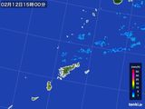 2015年02月12日の鹿児島県(奄美諸島)の雨雲レーダー