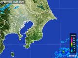 2015年02月23日の千葉県の雨雲レーダー