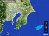 2015年02月25日の千葉県の雨雲レーダー