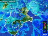 雨雲レーダー(2015年02月26日)