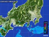 雨雲レーダー(2015年03月06日)