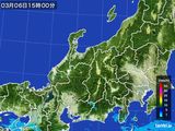 雨雲レーダー(2015年03月06日)