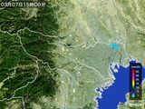 雨雲レーダー(2015年03月07日)