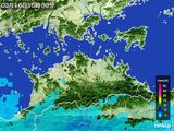 雨雲レーダー(2015年03月16日)