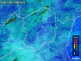 雨雲レーダー(2015年03月19日)