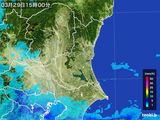 雨雲レーダー(2015年03月29日)
