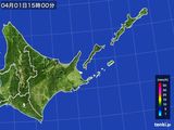 雨雲レーダー(2015年04月01日)
