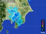 雨雲レーダー(2015年04月05日)