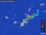 雨雲レーダー(2015年04月06日)