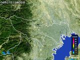 雨雲レーダー(2015年04月07日)
