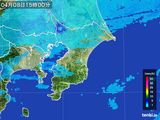 雨雲レーダー(2015年04月08日)