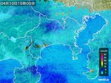 雨雲レーダー(2015年04月10日)