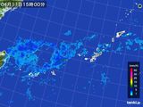 雨雲レーダー(2015年04月11日)