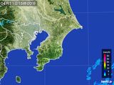 2015年04月11日の千葉県の雨雲レーダー