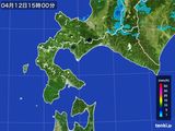 雨雲レーダー(2015年04月12日)