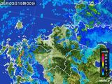 雨雲レーダー(2015年05月03日)