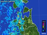 雨雲レーダー(2015年05月04日)