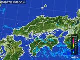 雨雲レーダー(2015年05月07日)
