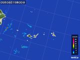 2015年05月08日の沖縄県(宮古・石垣・与那国)の雨雲レーダー