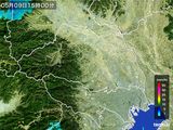 雨雲レーダー(2015年05月09日)