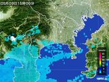 2015年05月09日の神奈川県の雨雲レーダー