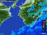 2015年05月16日の和歌山県の雨雲レーダー