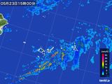 2015年05月23日の沖縄県(宮古・石垣・与那国)の雨雲レーダー