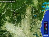 2015年05月25日の栃木県の雨雲レーダー