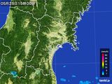 雨雲レーダー(2015年05月25日)