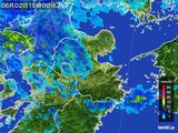 雨雲レーダー(2015年06月02日)