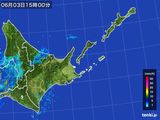 雨雲レーダー(2015年06月03日)