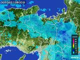 雨雲レーダー(2015年06月08日)