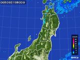 雨雲レーダー(2015年06月09日)