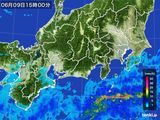 雨雲レーダー(2015年06月09日)