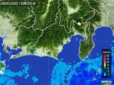 雨雲レーダー(2015年06月09日)