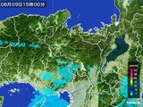 雨雲レーダー(2015年06月09日)