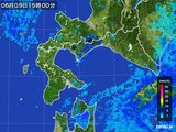 2015年06月09日の道南の雨雲レーダー