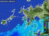 雨雲レーダー(2015年06月09日)