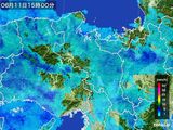 雨雲レーダー(2015年06月11日)