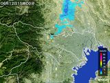 雨雲レーダー(2015年06月12日)
