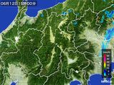 雨雲レーダー(2015年06月12日)