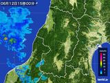 雨雲レーダー(2015年06月12日)
