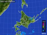 雨雲レーダー(2015年06月14日)