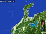 雨雲レーダー(2015年06月15日)